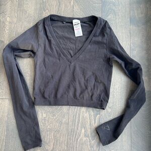 Gymshark V-Neck Crop Top